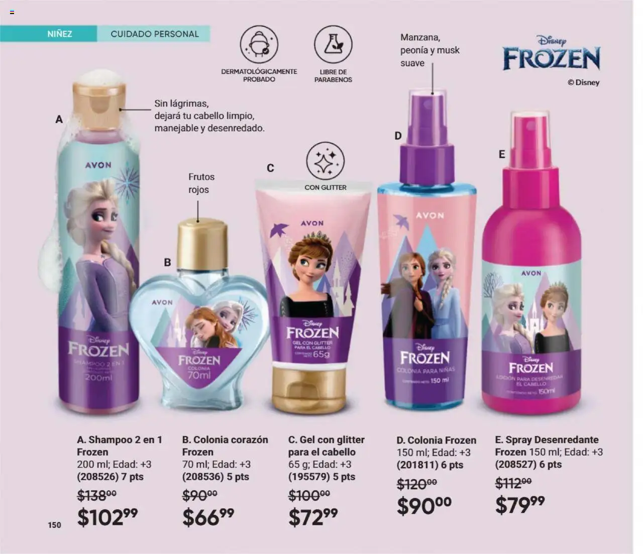 Nuevas ofertas de AVON válidas en toda la República Mexicana desde el 12.09.2025. ¡Encuentra las mejores ofertas en AVON - Casa & Estilo 15 2025! | Página: 150 | Productos: Glitter, Loción
