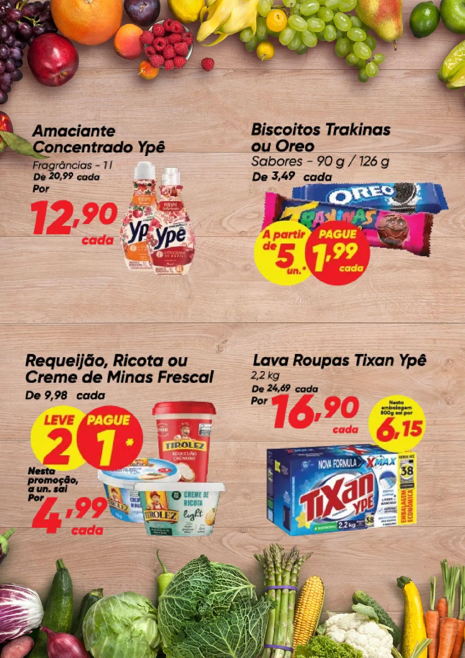 Dia Folheto - válido de 27.11.2025 | Página: 4 | Produtos: Ricota, Creme, Biscoitos, Amaciante