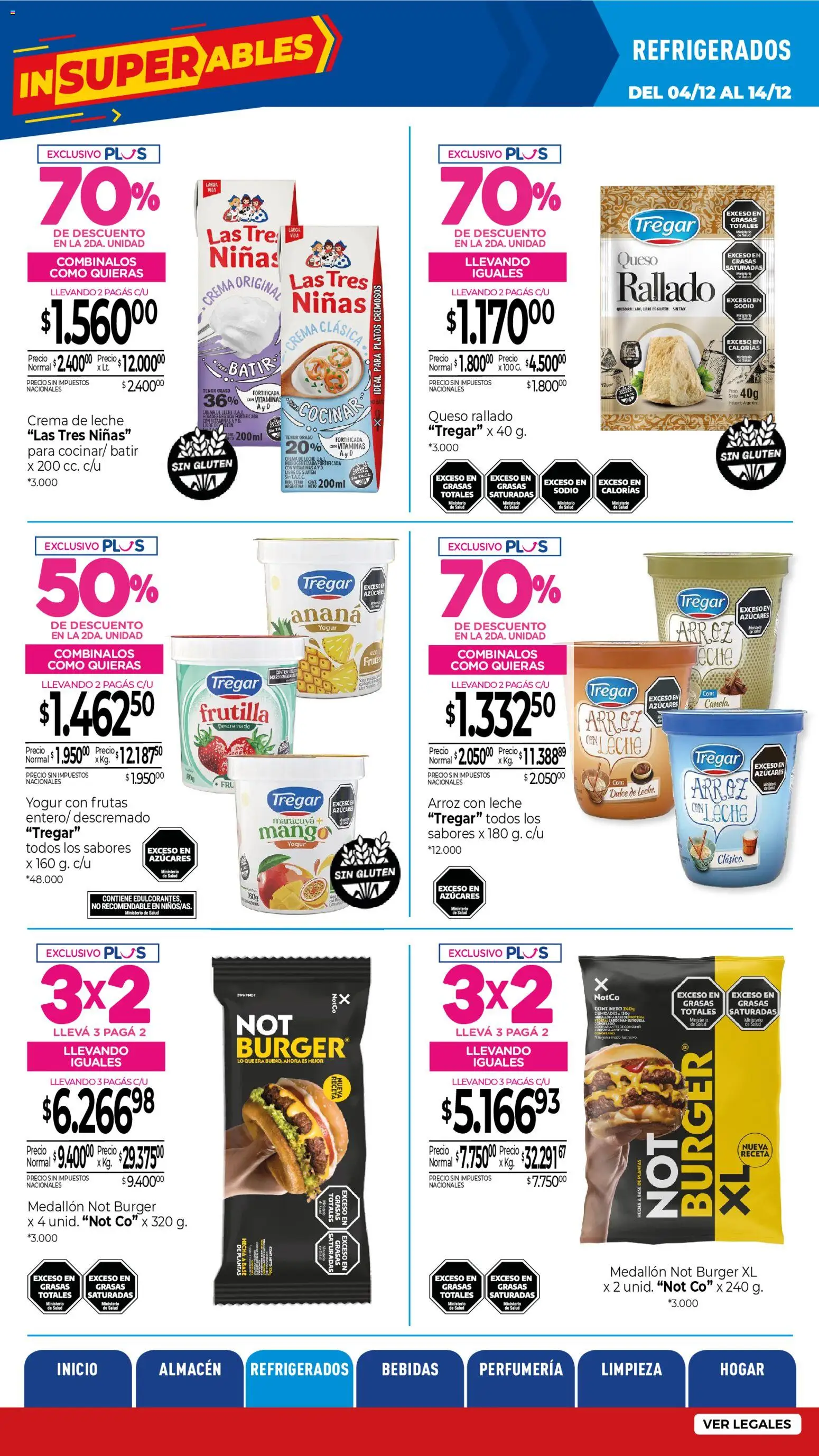 La Anonima - catalogos │ válido desde el 04.12.2025 | Página: 18 | Productos: Vitaminas, Mango, Leche, Yogur
