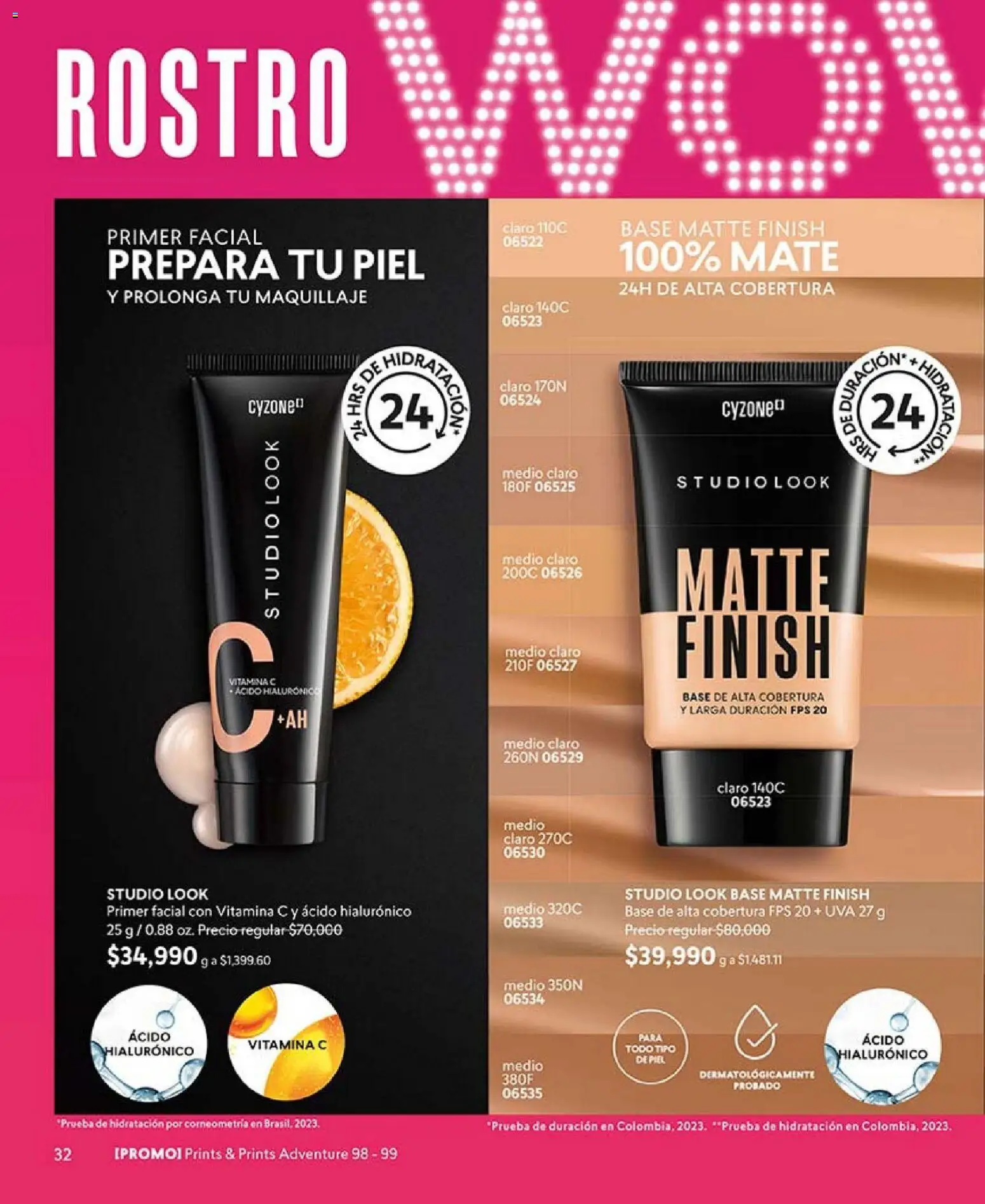 CyZone revista - valida desde el 01.02.2026 | Página: 32 | Productos: Maquillaje, Uva