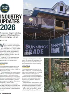 Preview of Bunnings Warehouse Trade Magazine - valid from 01.02.2026 | Page: 24 | Products: Native, Landscape, Water, Sustainable