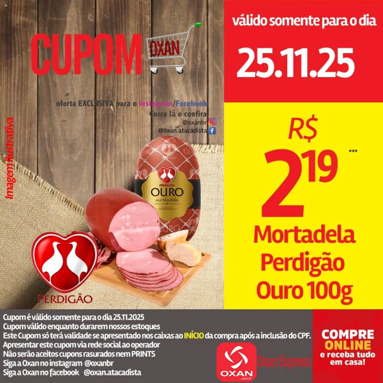 Oxan Atacadista Folheto - válido de 25.11.2025 | Página: 4 | Produtos: Mortadela