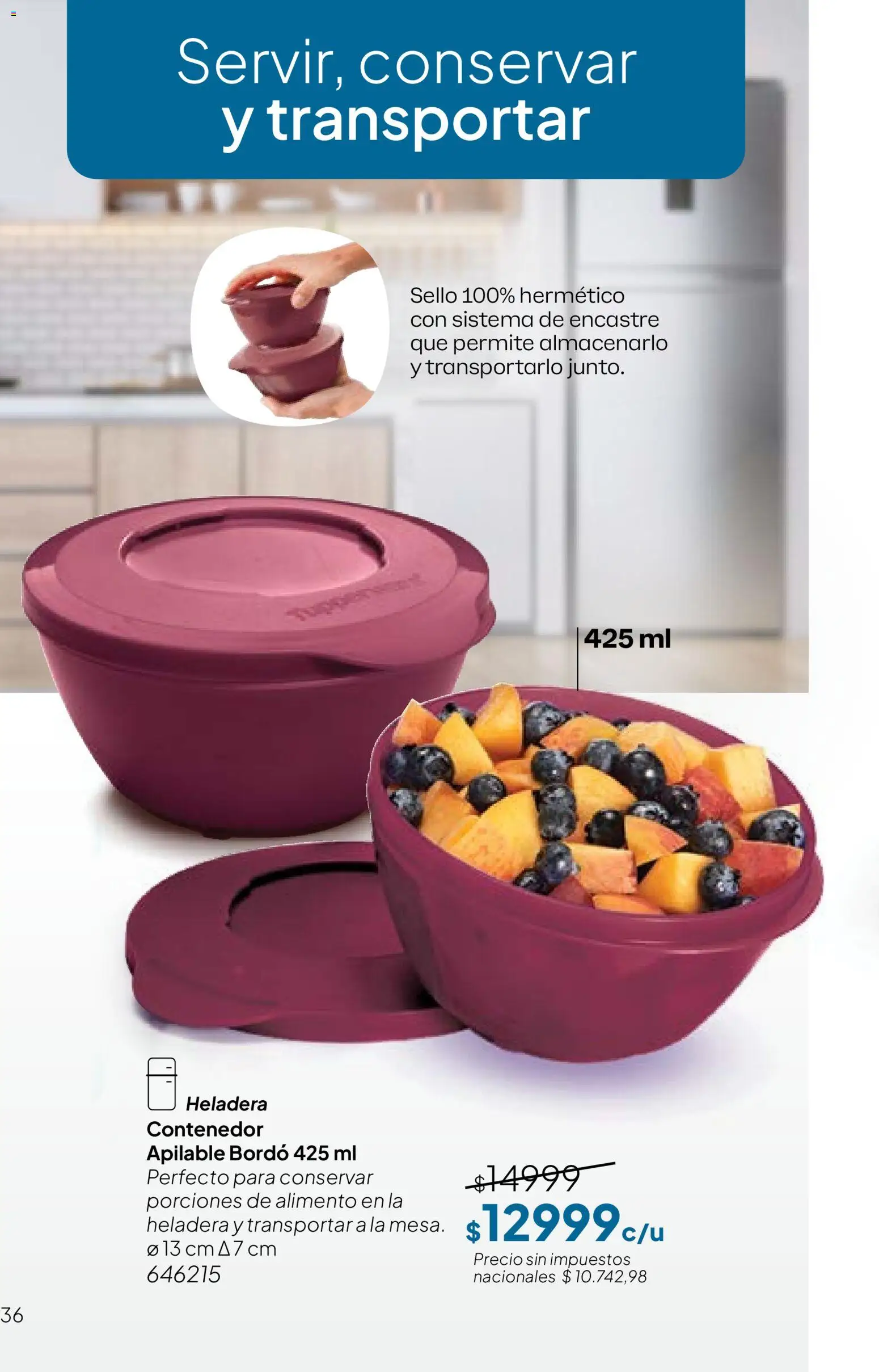 Tupperware Folleto │ válido desde el 24.11.2025 | Página: 37 | Productos: Heladera