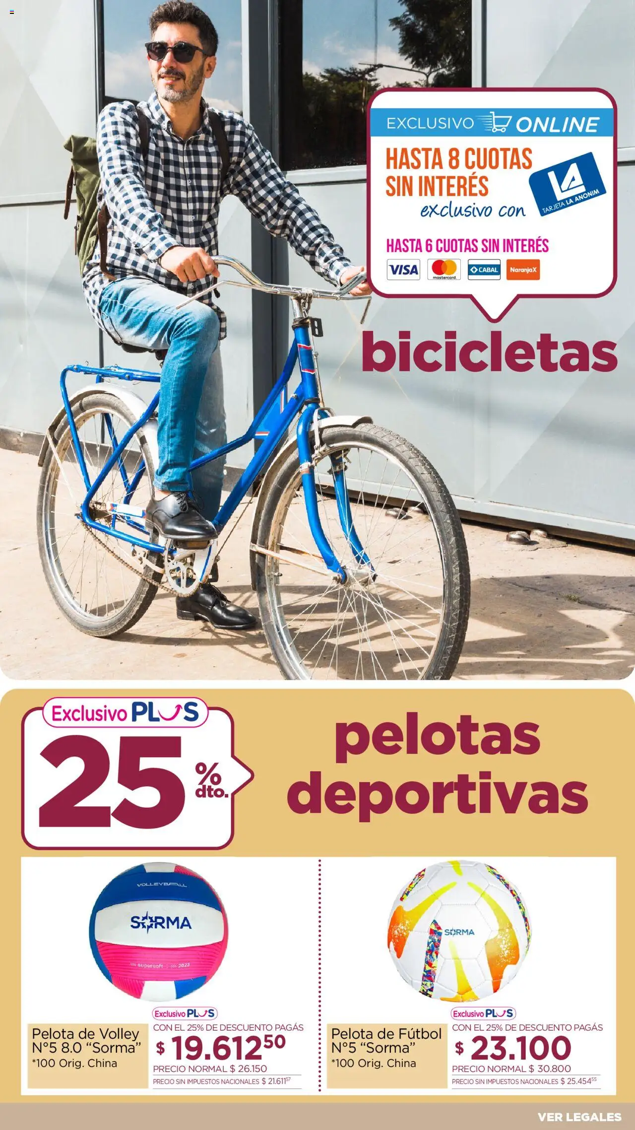 La Anonima Día del Padre │ válido desde el 12.06.2025 | Página: 33 | Productos: Pelota