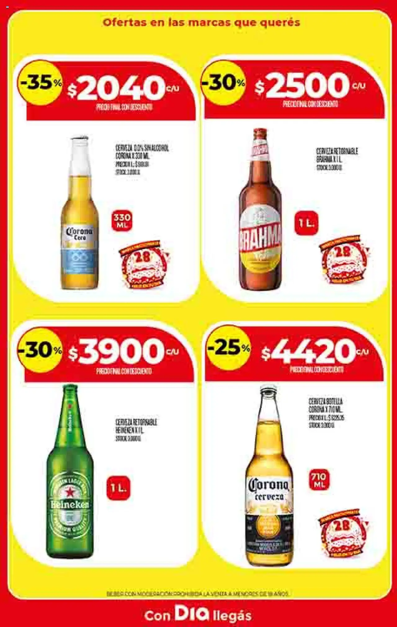 Dia - Ofertas - Salta y Jujuy │ válido desde el 17.09.2025 | Página: 33 | Productos: Cerveza