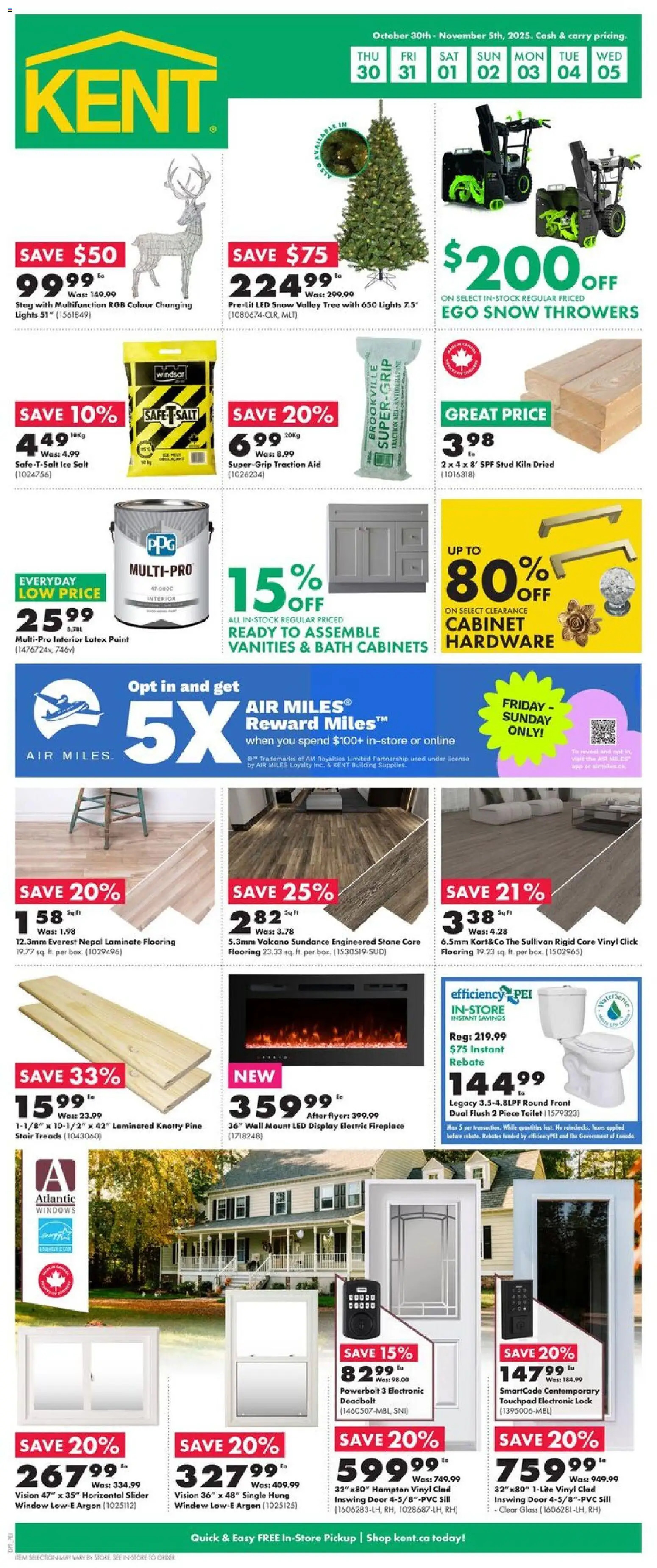 Kent flyer valid from 30.10.2025 | Page: 1 | Products: Cabinet, Bath