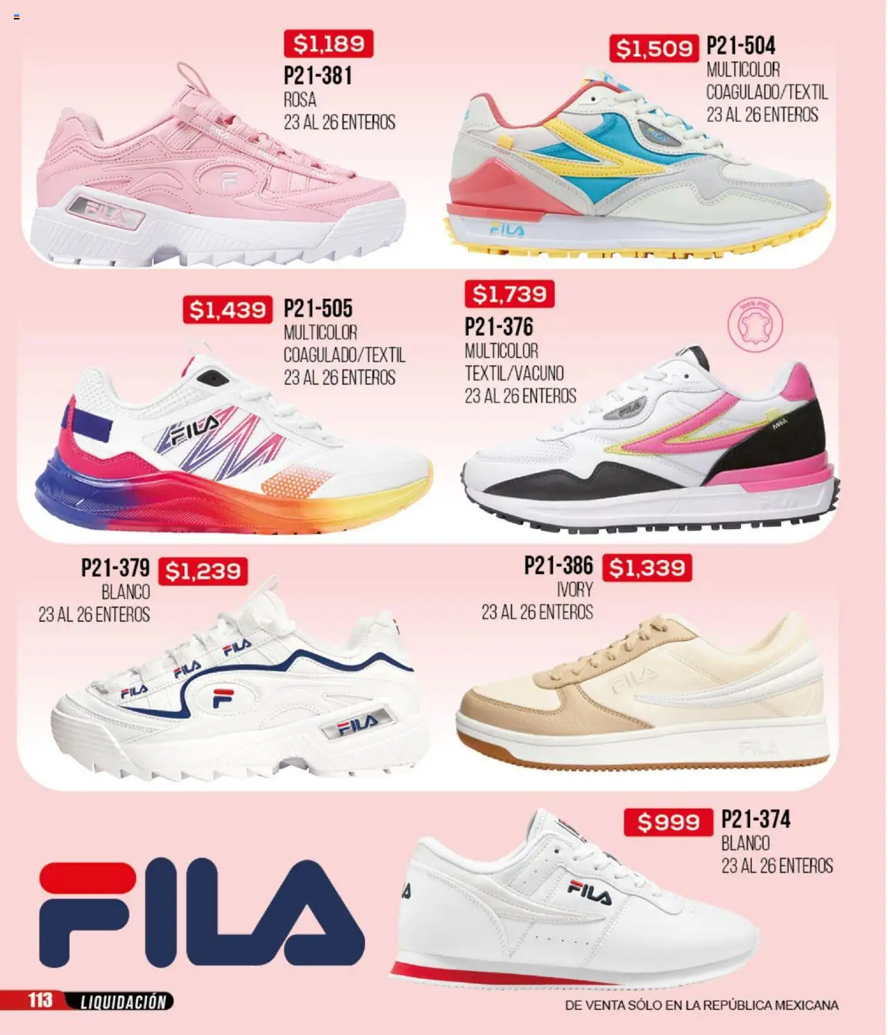 Nuevas ofertas de Cklass válidas en toda la República Mexicana desde el 09.09.2025. ¡Encuentra las mejores ofertas en Cklass - Catálogo Liquidacion Calzado! | Página: 114
