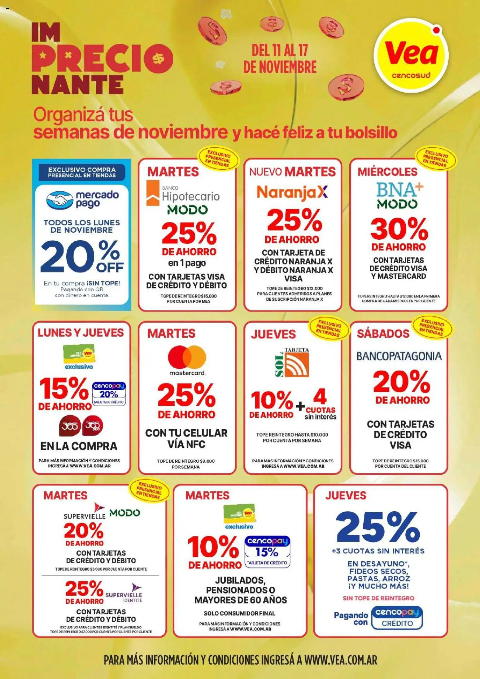 Vea ofertas │ válido desde el 11.11.2025 | Página: 9 | Productos: Banco, Arroz, Fideos