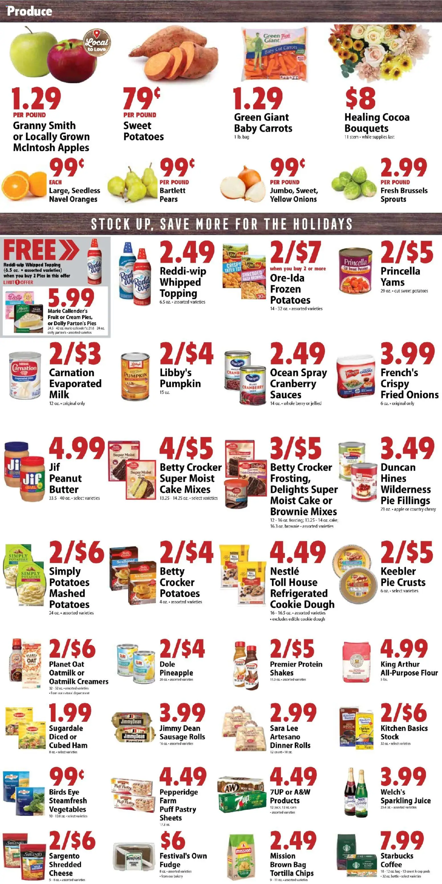 Festival Foods Weekly Ad - valid from 19.11.2025 | Page: 2 | Products: Pineapple, Chips, Cream, Sauce