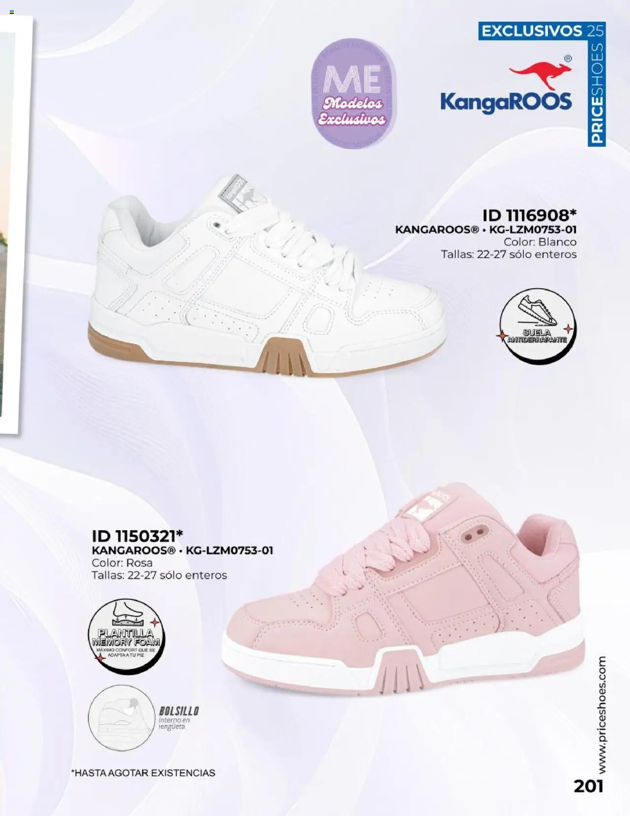 Nuevas ofertas de Price Shoes válidas en toda la República Mexicana desde el 19.10.2025. ¡Encuentra las mejores ofertas en Price Shoes catálogo Exclusivos 2025! | Página: 201