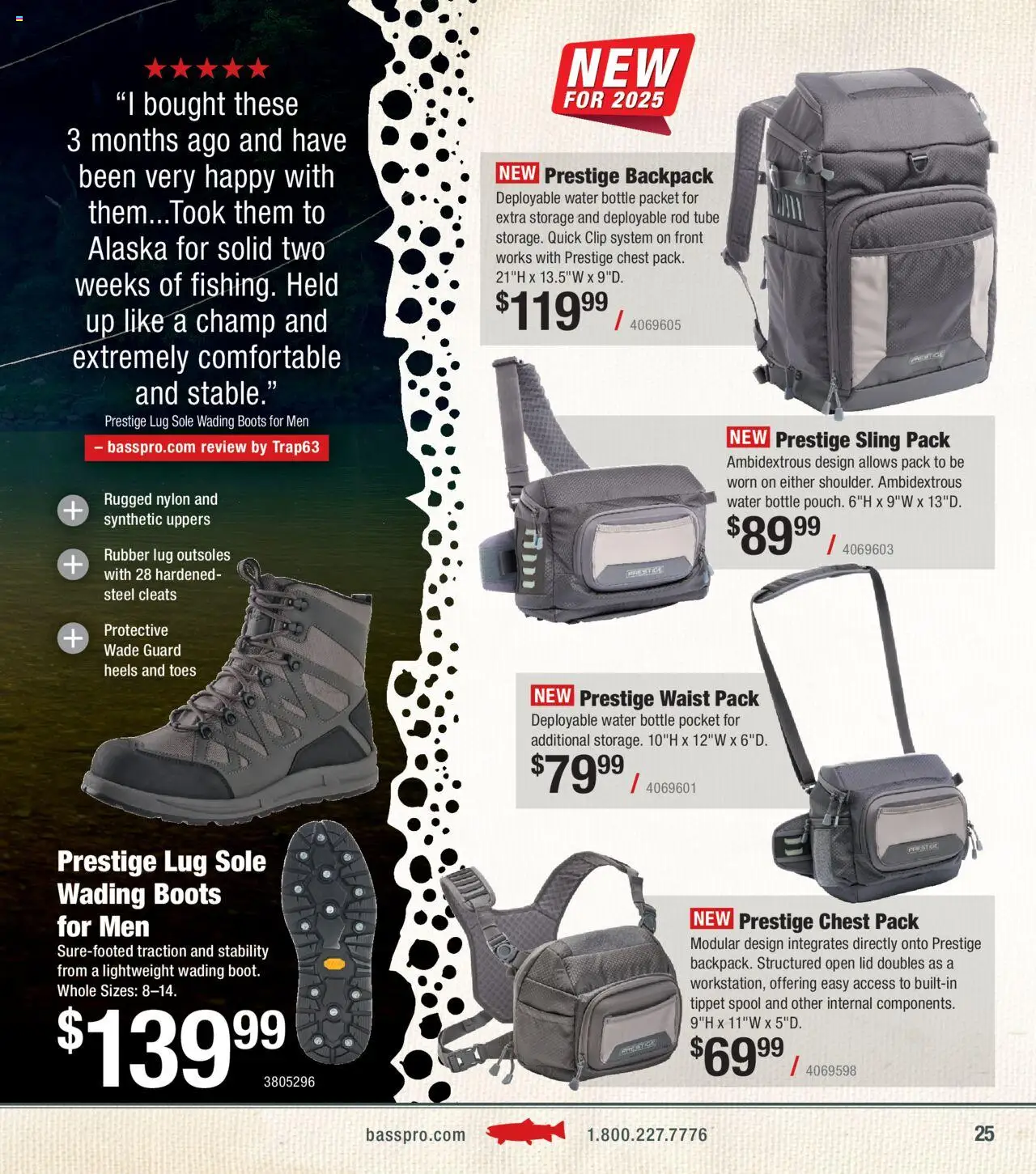 Cabela's Fly Fishing 25 - valid from 21.04.2025 | Page: 25 | Products: Clip, Water, Boots, Rod