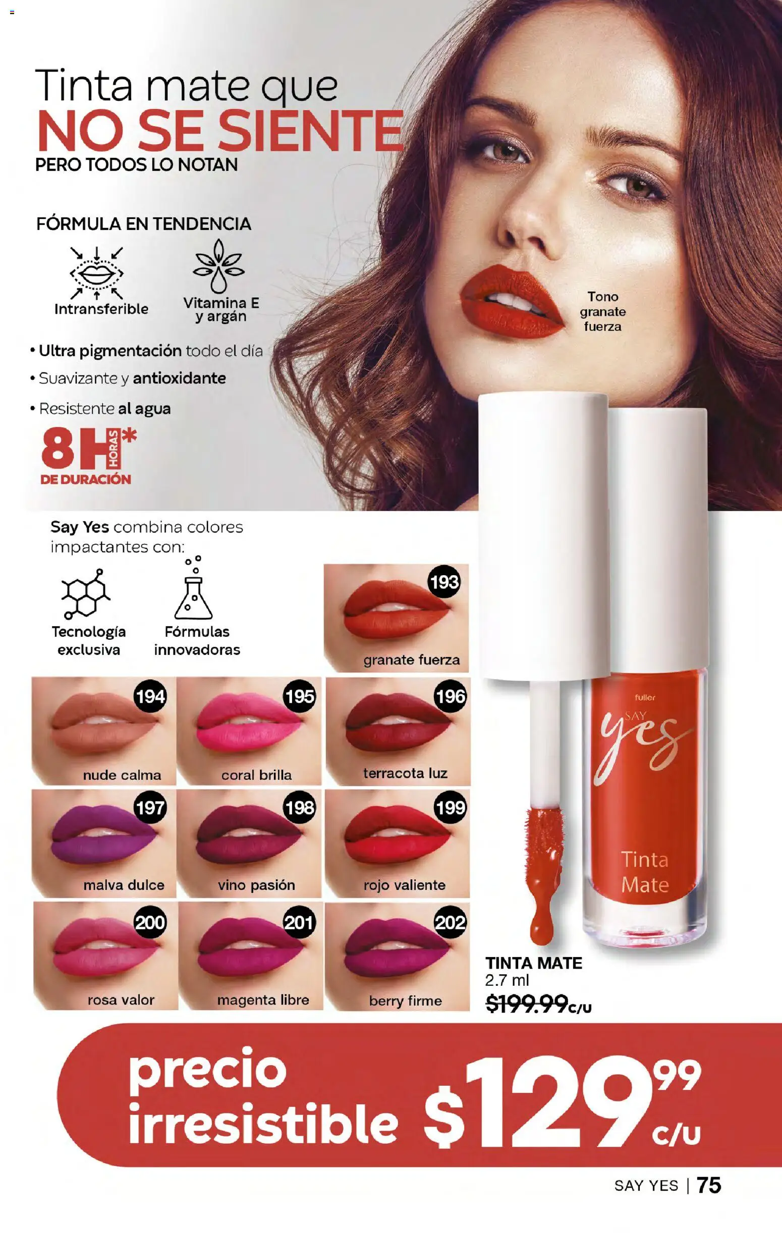 Nuevas ofertas de Fuller válidas en toda la República Mexicana desde el 18.02.2026. ¡Encuentra las mejores ofertas en Fuller campaña 23 2026! | Página: 75 | Productos: Agua, Suavizante, Mate, Vino