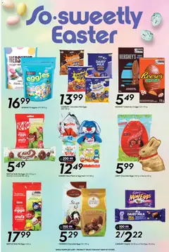 Preview of Sobeys weekly flyer / circulaire from shop Sobeys valid from 02.04.2026 | Page: 19 | Products: Milk, Eggs, Chocolate