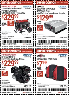 Harbor Freight Weekly Ad - valid from 15.09.2025 | Page: 3 | Products: Pads, Power Inverter