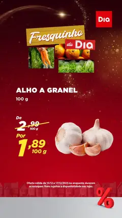 Dia promoções - Pré-Visualização do folheto da loja Dia, válido de 15.12.2025 | Página: 2 | Produtos: Bandeja, Papel higiênico