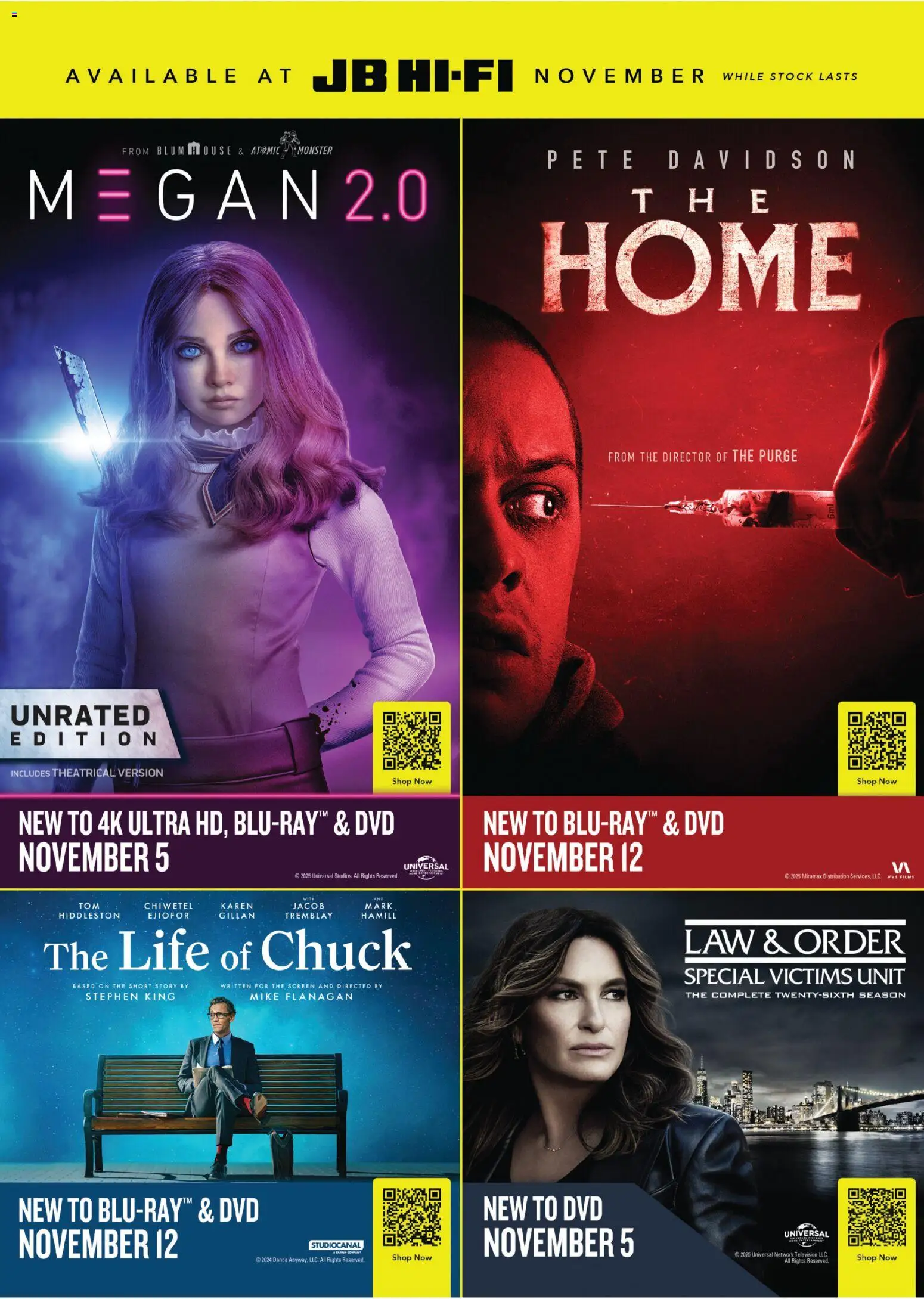 JB Hi-Fi catalogue - valid from 01.11.2025 | Page: 73 | Products: Dance, Television, Screen