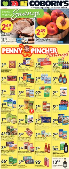 Preview of Coborn's weekly ads valid from 10.08.2025