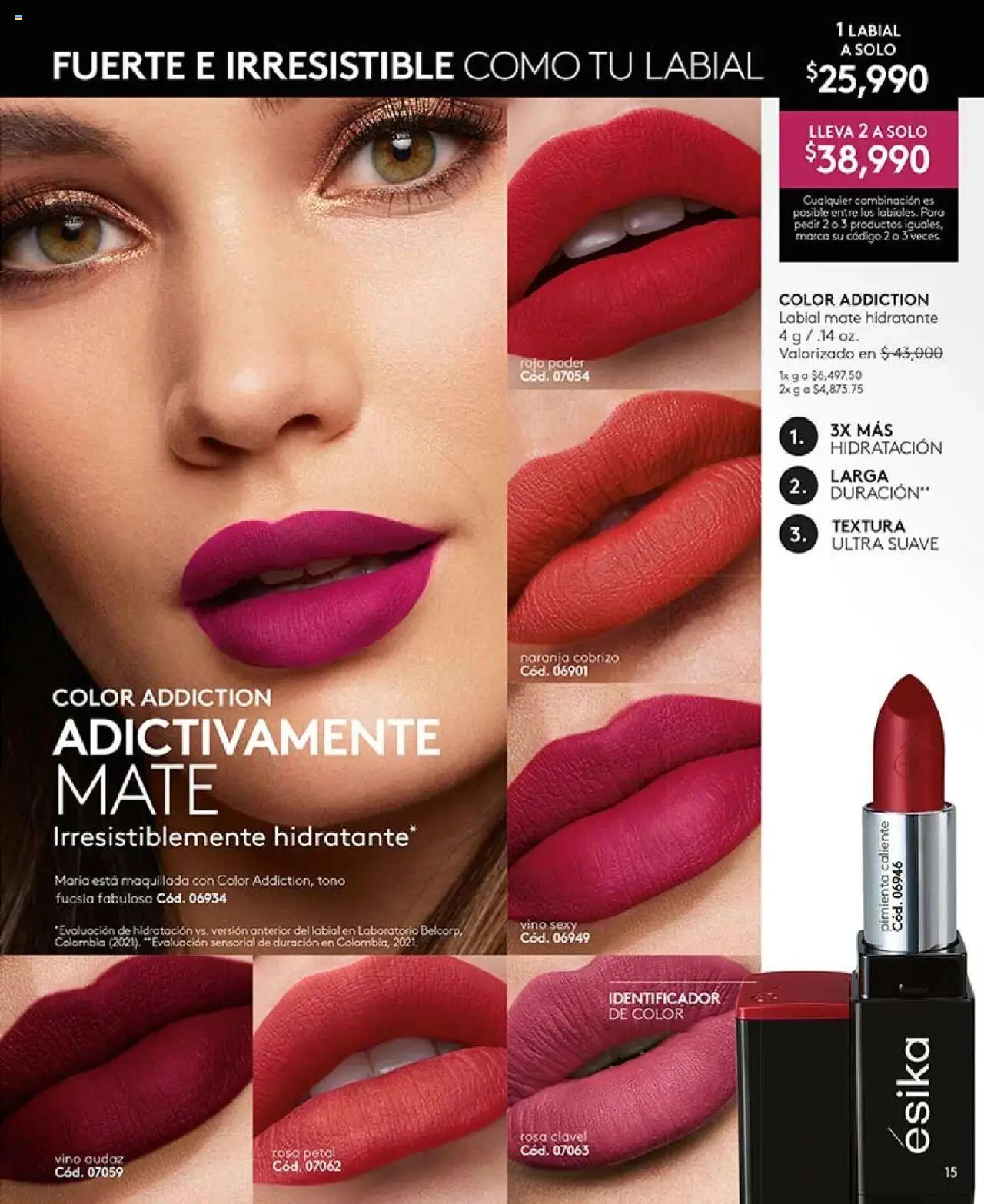Ésika revista - valida desde el 16.06.2025 | Página: 15 | Productos: Pimienta, Combinación, Vino