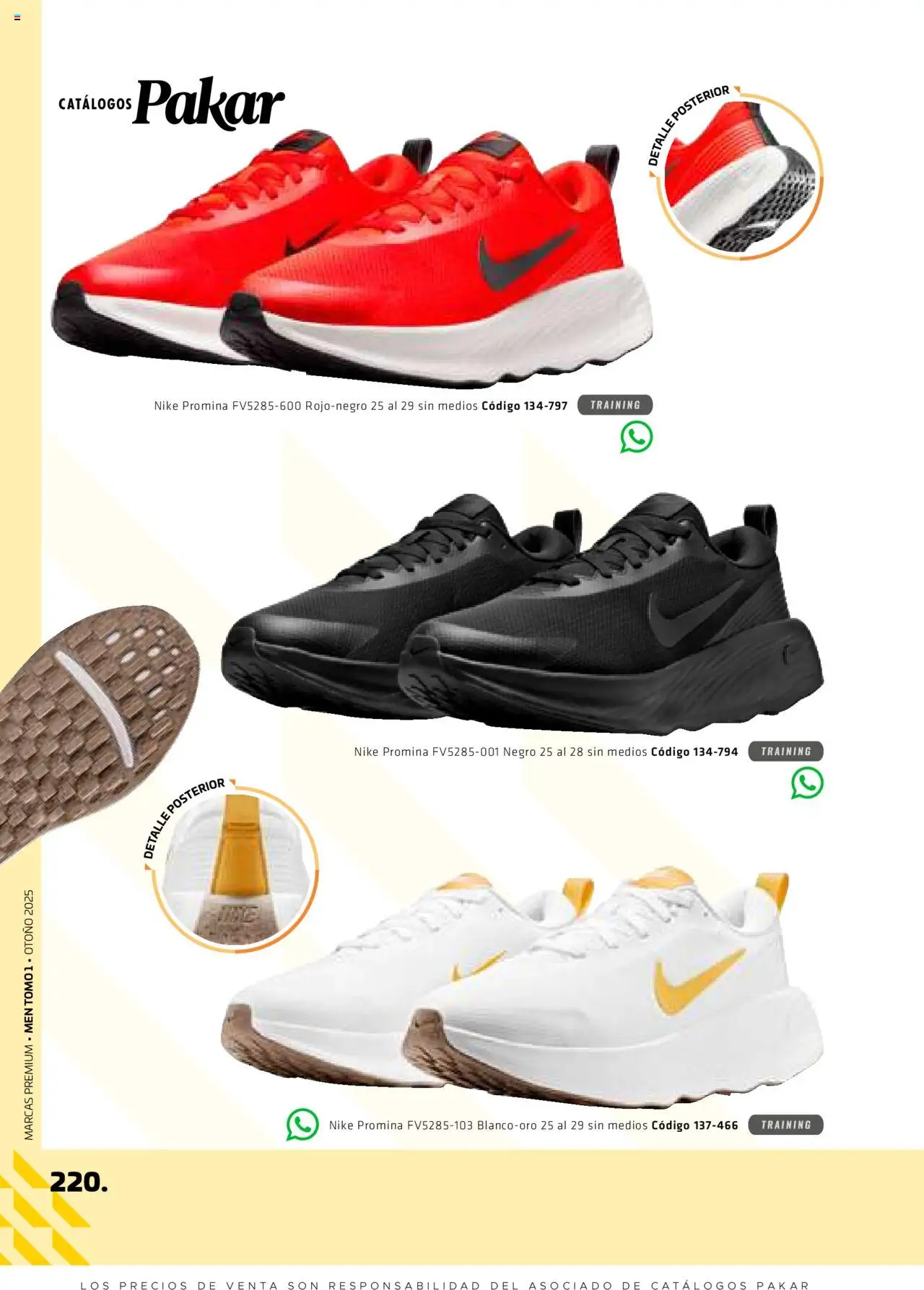 Nuevas ofertas de SC Pakar válidas en toda la República Mexicana desde el 29.08.2025. ¡Encuentra las mejores ofertas en SC Pakar - Catálogo Otoño Men Tomo 1! | Página: 220