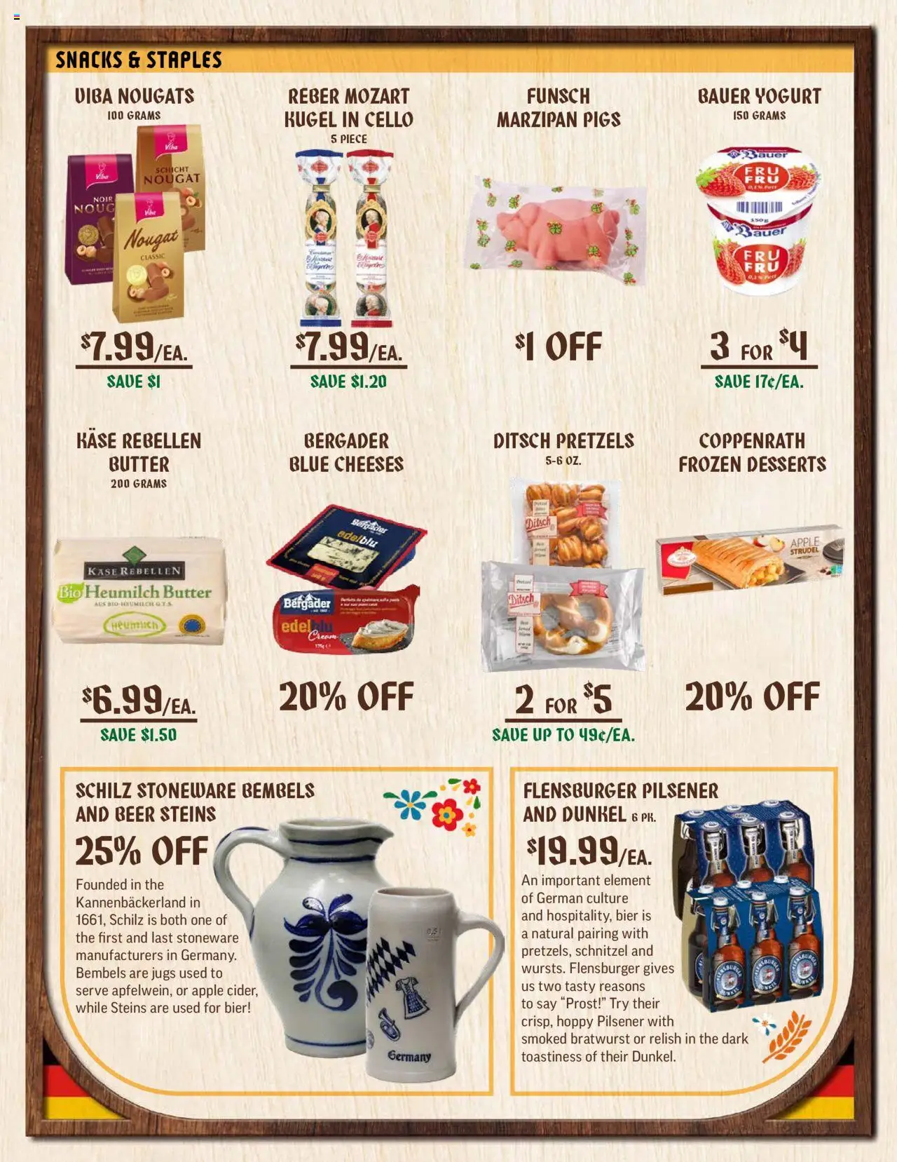 Central Market Weekly Ad - valid from 10.09.2025 | Page: 6 | Products: Butter, Yogurt, Beer