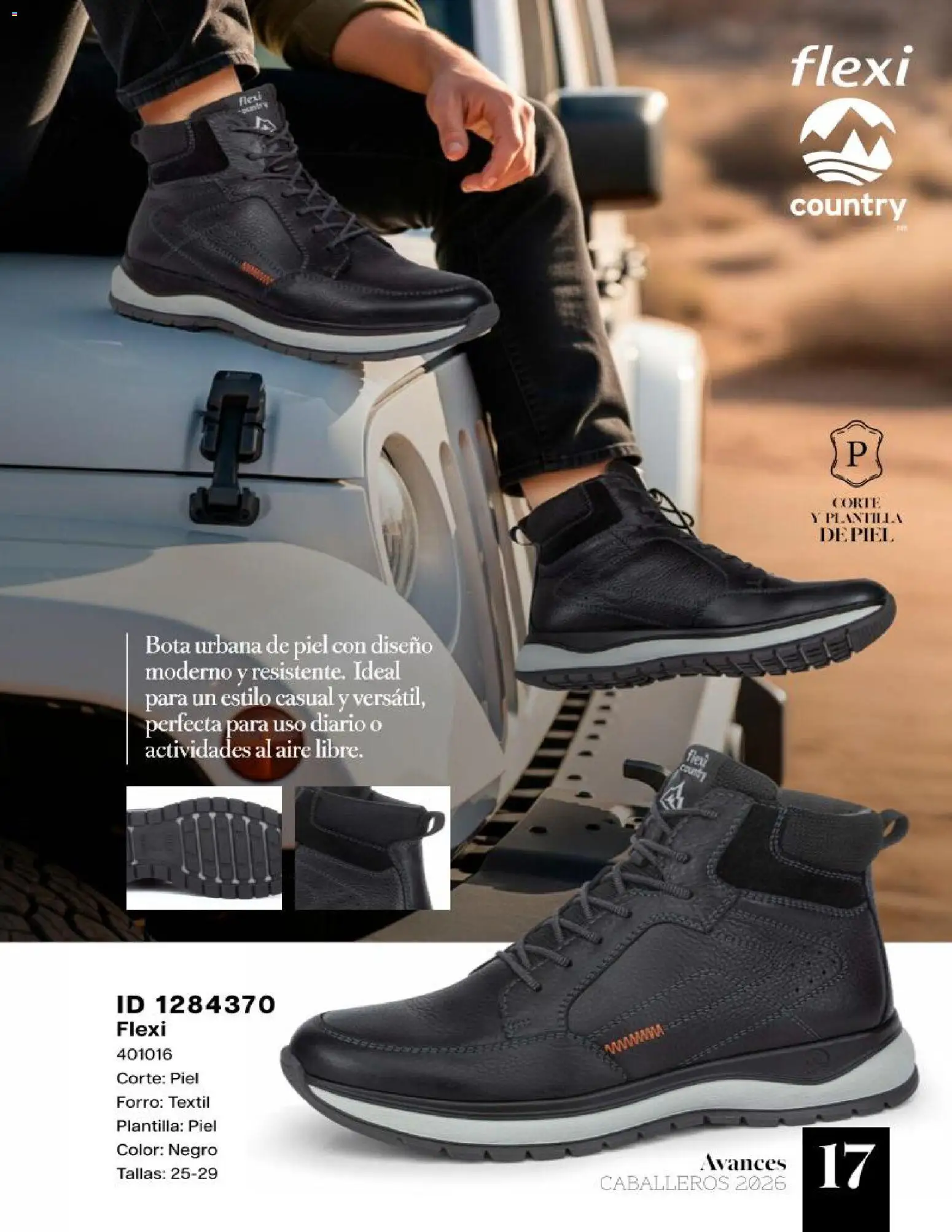 Nuevas ofertas de Price Shoes válidas en toda la República Mexicana desde el 15.11.2025. ¡Encuentra las mejores ofertas en Price Shoes catálogo Avances Caballeros 2026! | Página: 17