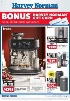 Preview of Harvey Norman Small Appliances Small Appliances Catalogue - valid from 18.10.2025