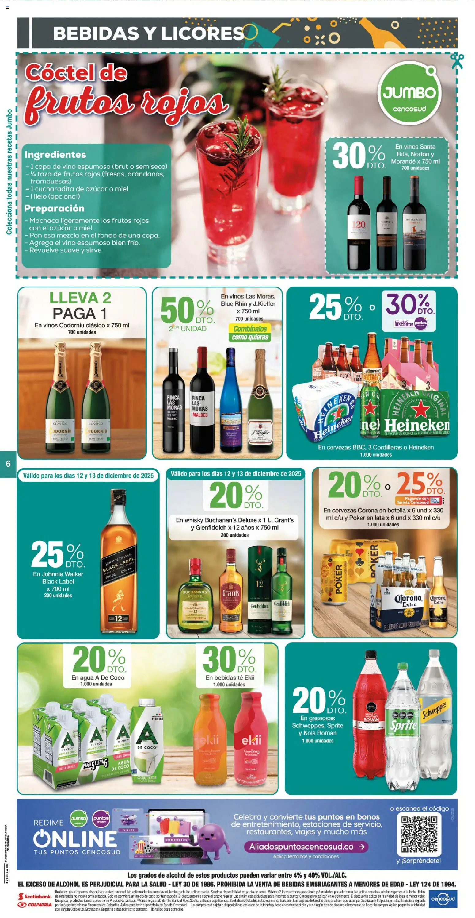 Jumbo revista - valida desde el 12.12.2025 | Página: 6 | Productos: Té, Azucar, Taza, Coco