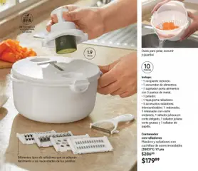 Vista previa de AVON - Casa & Estilo 16 2025, nuevo folleto de la tienda, válido en México a partir del 09.10.2025 | Página: 81 | Productos: Rebanador, Escurridor, Contenedor