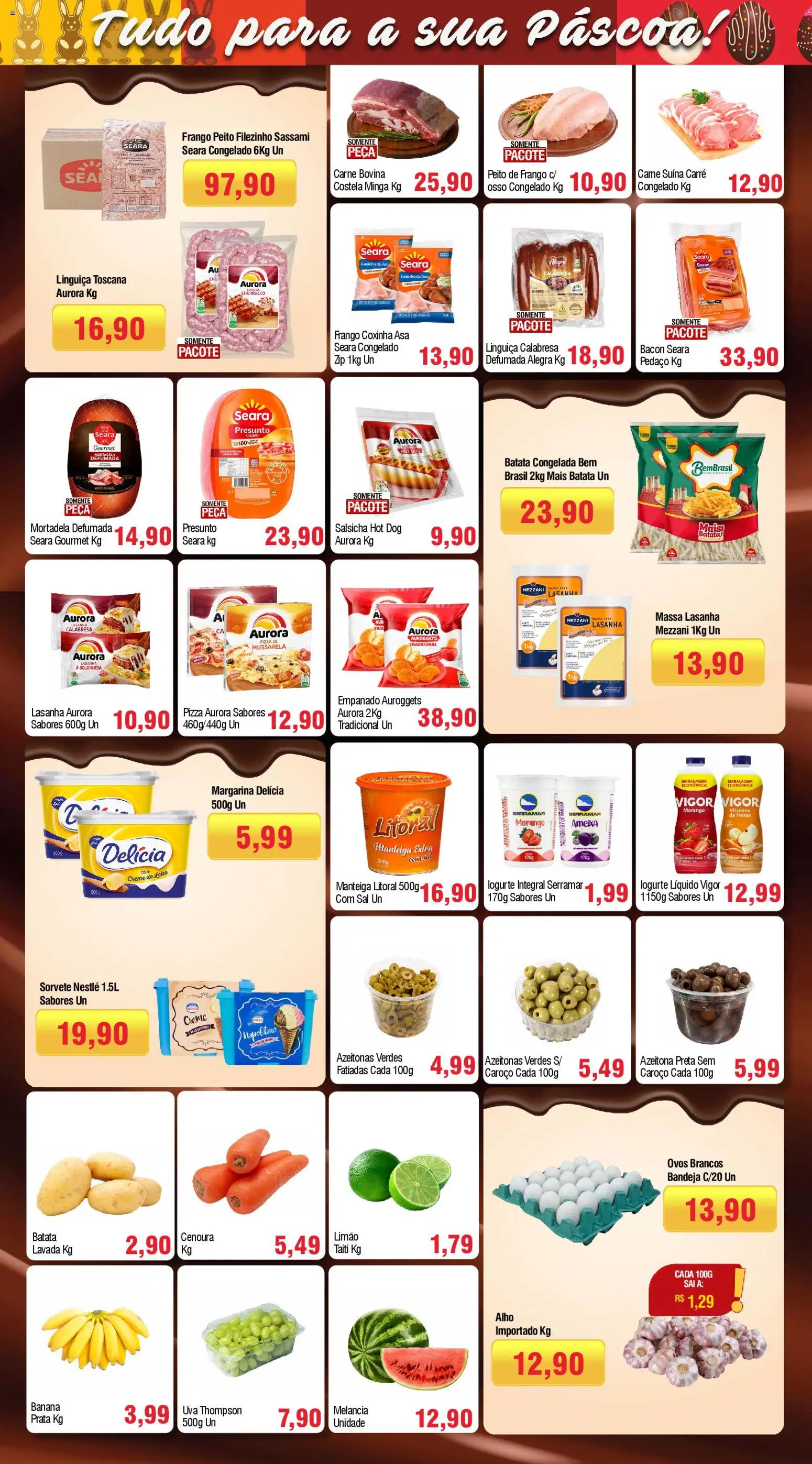 Spani Atacadista Folheto - válido de 31.03.2026 | Página: 2 | Produtos: Pizza, Cenoura, Sal, Margarina