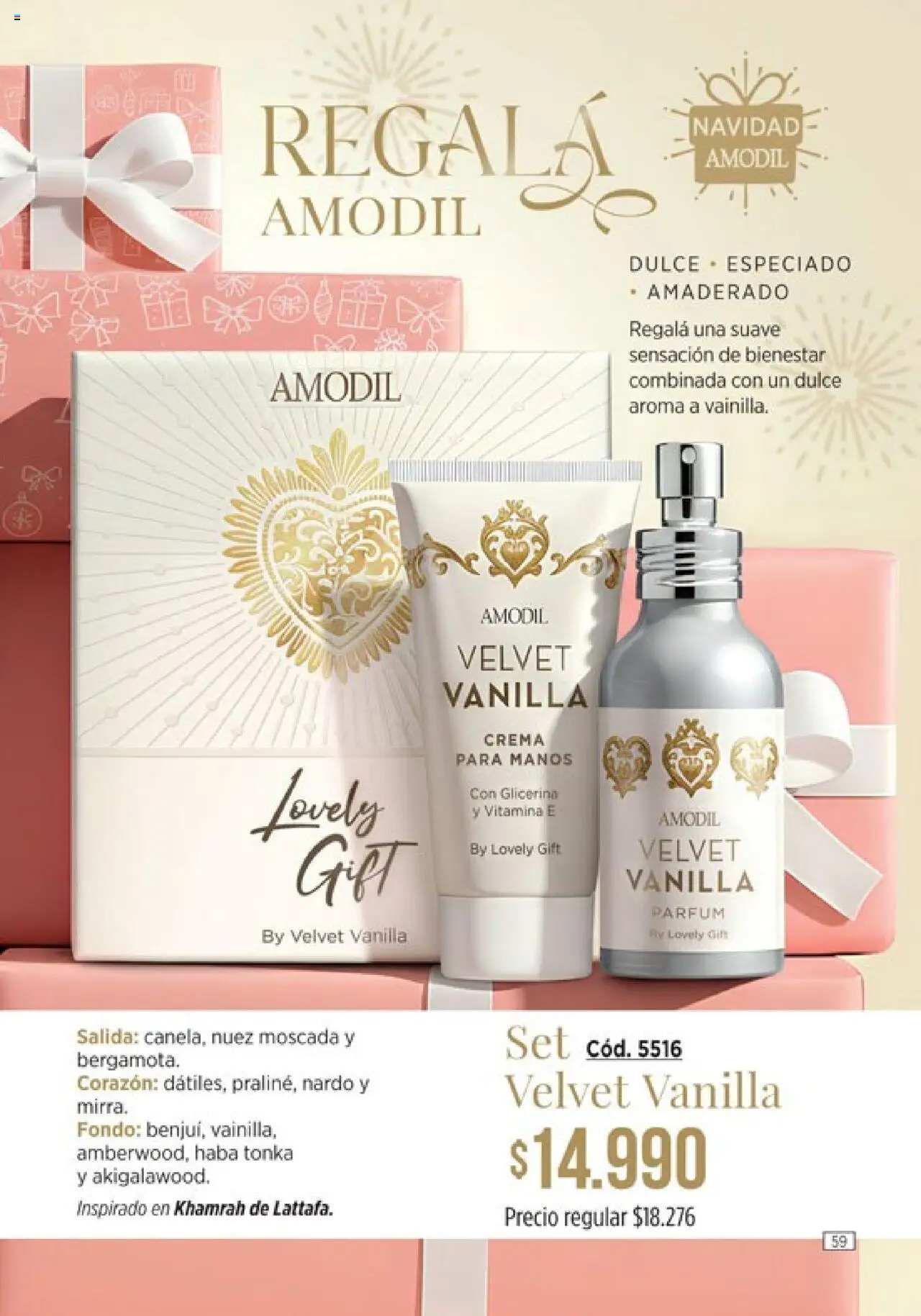 Catálogo Amodil Campaña 17/2025 │ válido desde el 14.10.2025 | Página: 59 | Productos: Nuez, Crema
