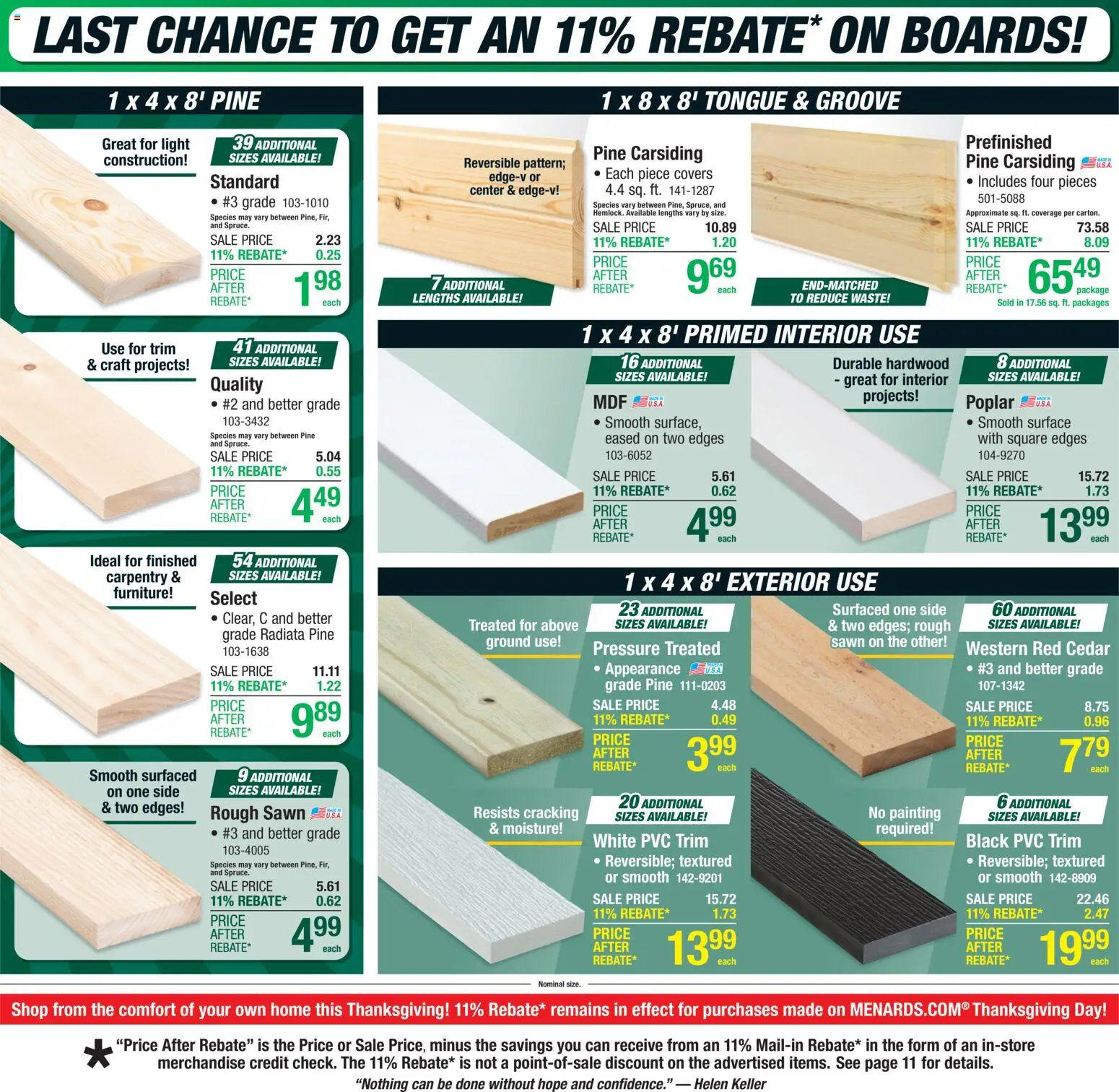 Menards - Weekly Ad - valid from 19.11.2025 | Page: 6
