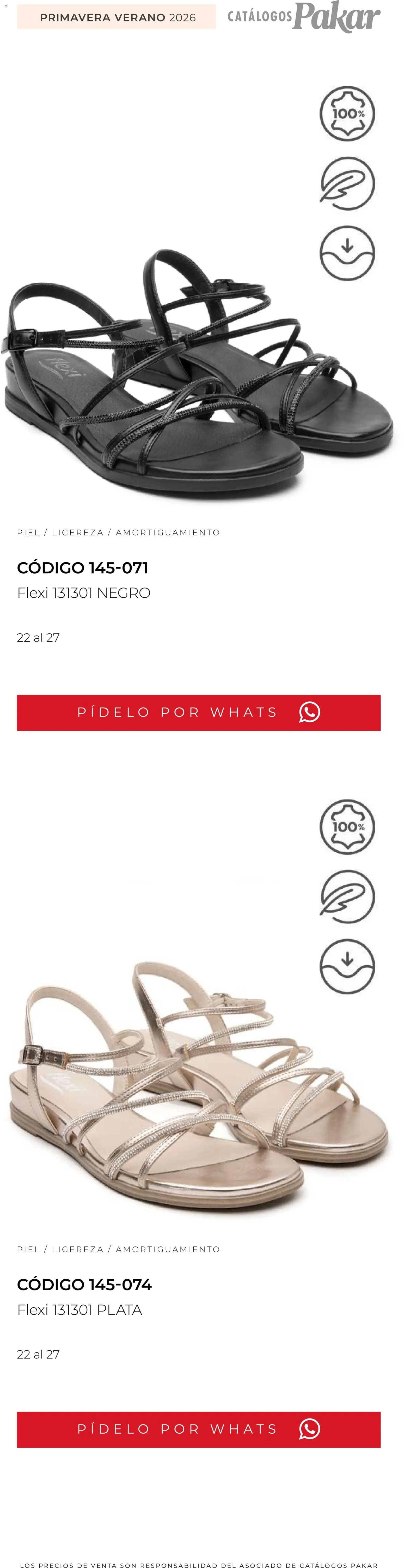 Nuevas ofertas de SC Pakar válidas en toda la República Mexicana desde el 04.03.2026. ¡Encuentra las mejores ofertas en SC Pakar catálogo Flexi PV26! | Página: 5