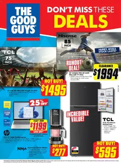 Preview of The Good Guys catalogue  - valid from 08.04.2026