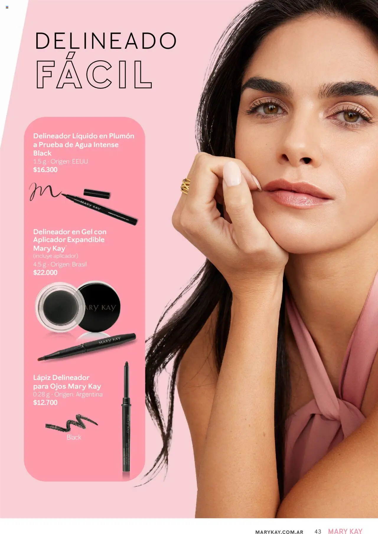 Mary Kay catálogo │ válido desde el 04.04.2025 | Página: 43 | Productos: Delineador, Agua