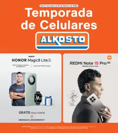 Alkosto - Catálogo  -  Vista previa de la revista de la tienda Alkosto valido desde el 31.01.2026 | Página: 9 | Productos: Reloj, Batería