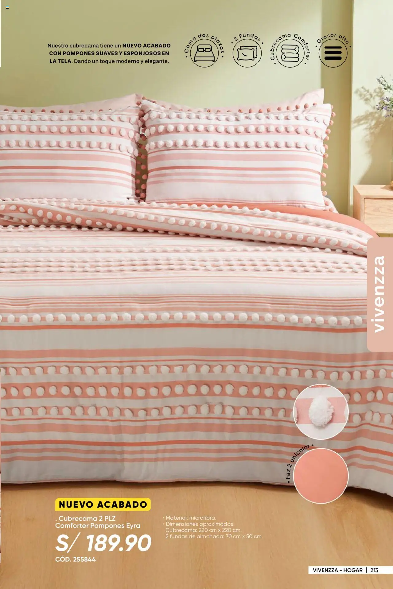Catálogo Azzorti válido desde 18.08.2025 | Página: 217 | Productos: Cama, Almohada