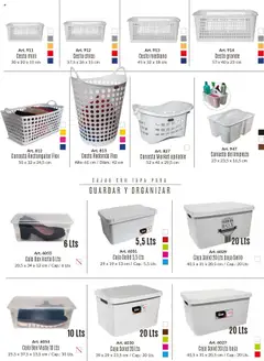 Colombraro - Catálogo Organizate │ válido desde el 12.09.2025 | Página: 6 | Productos: Caja, Canasta