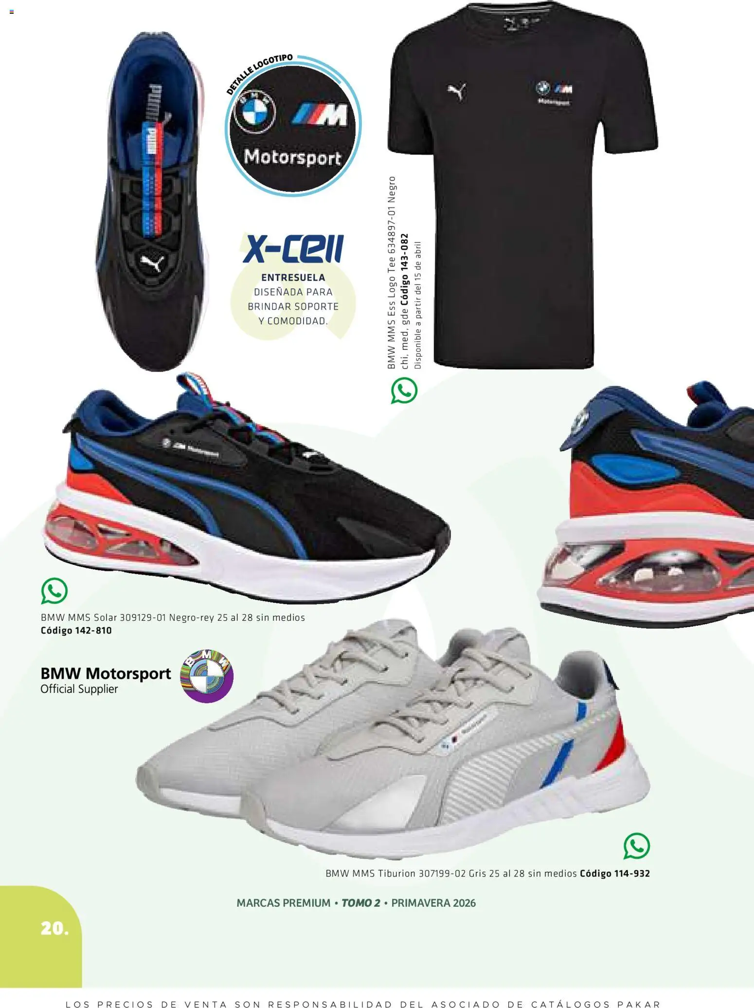 Nuevas ofertas de SC Pakar válidas en toda la República Mexicana desde el 27.02.2026. ¡Encuentra las mejores ofertas en SC Pakar catálogo Premium Men Tomo 2! | Página: 20