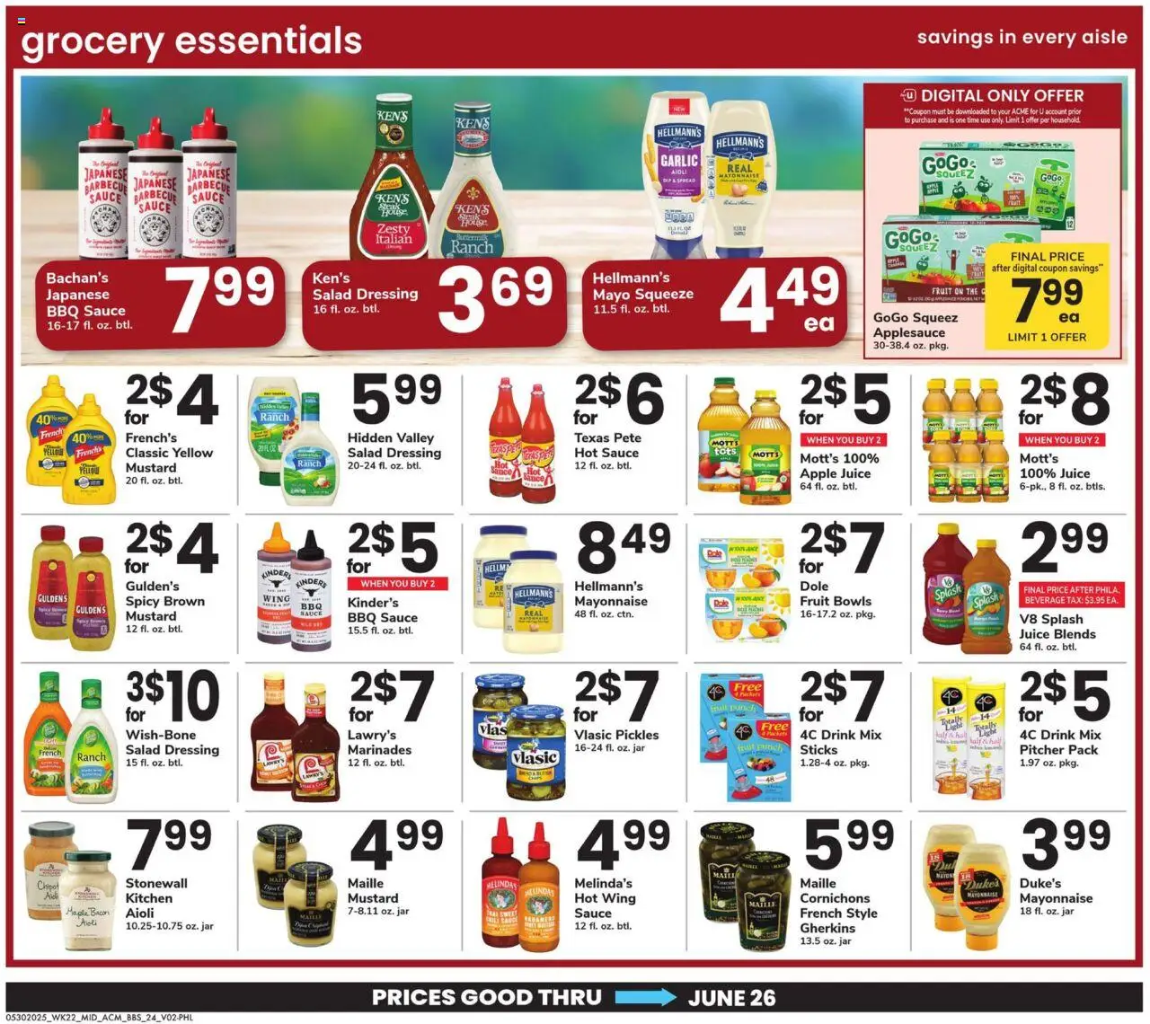 Acme Big Book of Savings - valid from 30.05.2025 | Page: 24 | Products: Butter, Salad, Mayonnaise, Garlic