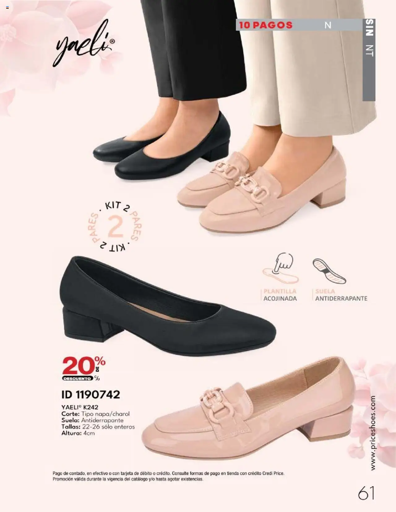 Nuevas ofertas de Price Shoes válidas en toda la República Mexicana desde el 28.04.2025. ¡Encuentra las mejores ofertas en Price Shoes catálogo Calzado PV 2025! | Página: 61
