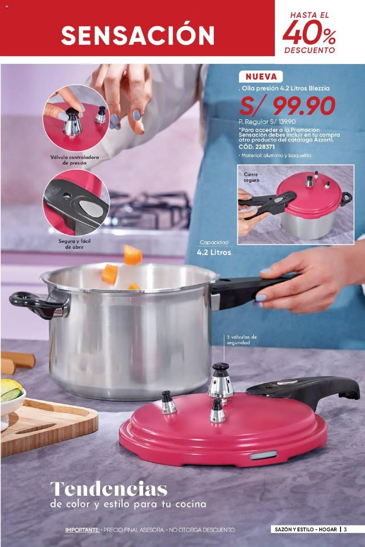 Catálogo Azzorti válido desde 28.05.2025 | Página: 5 | Productos: Cocina
