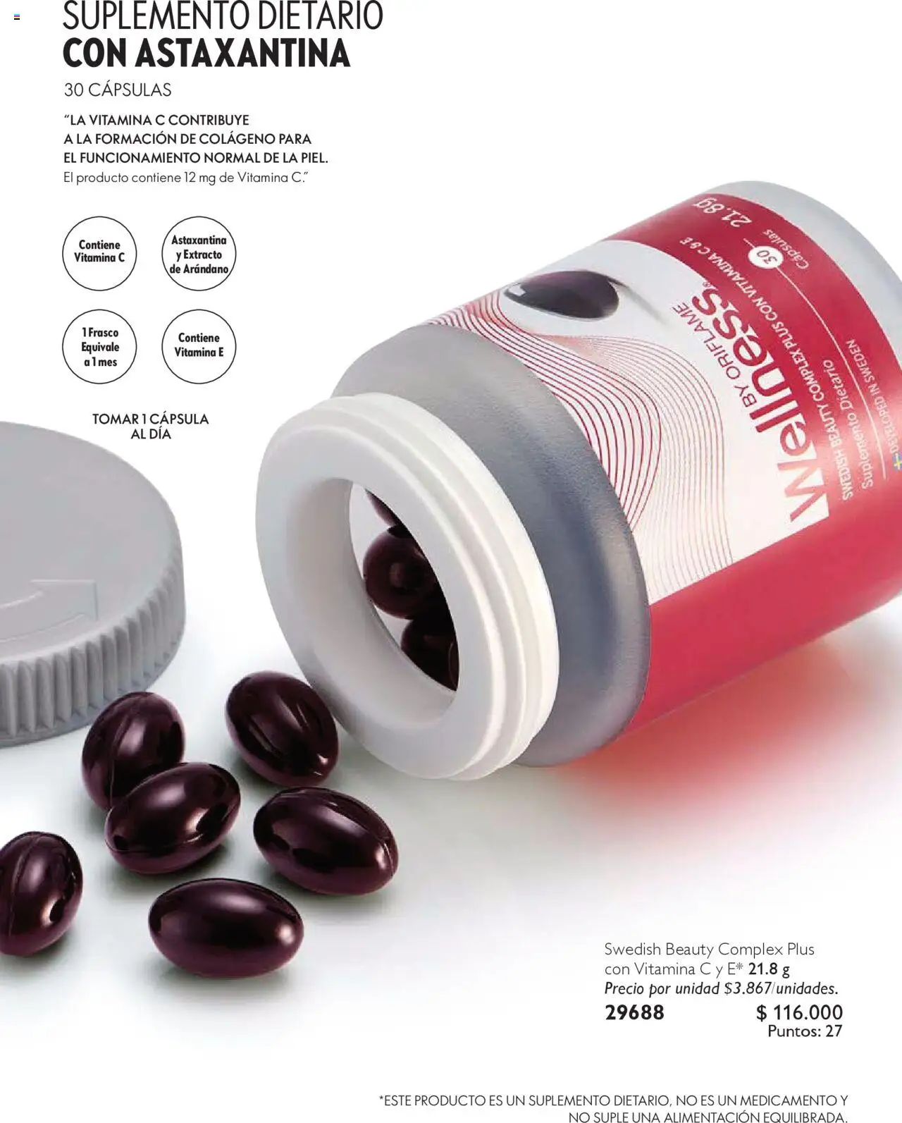 Oriflame revista - valida desde el 04.10.2025 | Página: 102 | Productos: Frasco, Suplemento dietario