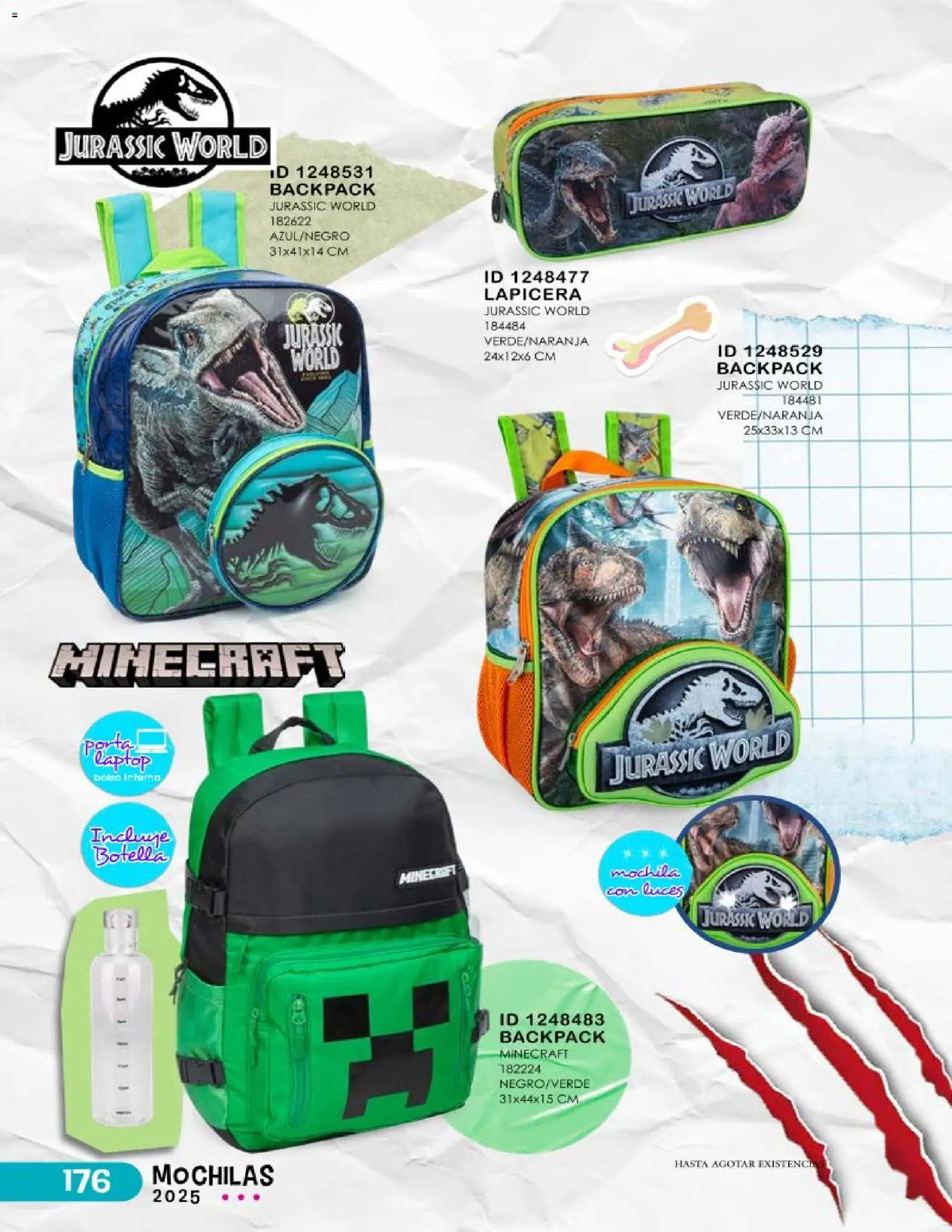 Nuevas ofertas de Price Shoes válidas en toda la República Mexicana desde el 01.09.2025. ¡Encuentra las mejores ofertas en Price Shoes catálogo Escolar! | Página: 176 | Productos: Bolsa, Mochila, Botella