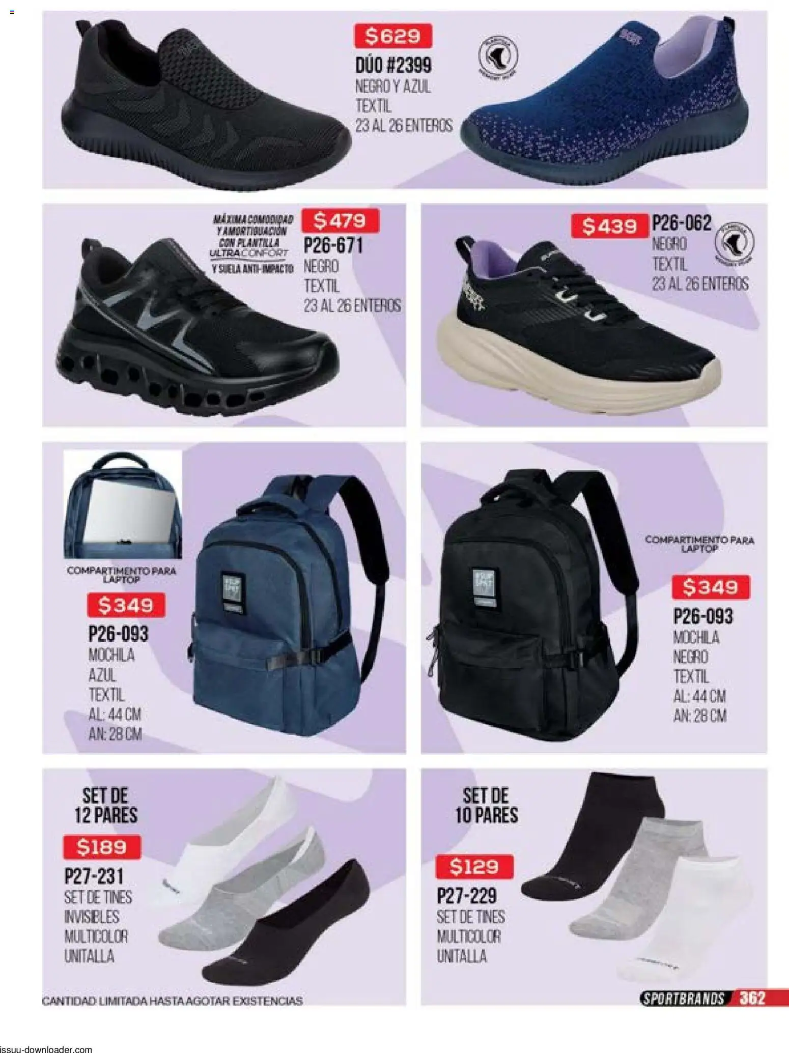 Nuevas ofertas de Cklass válidas en toda la República Mexicana desde el 31.10.2025. ¡Encuentra las mejores ofertas en Cklass catálogo Súper Rebajas Calzado! | Página: 363