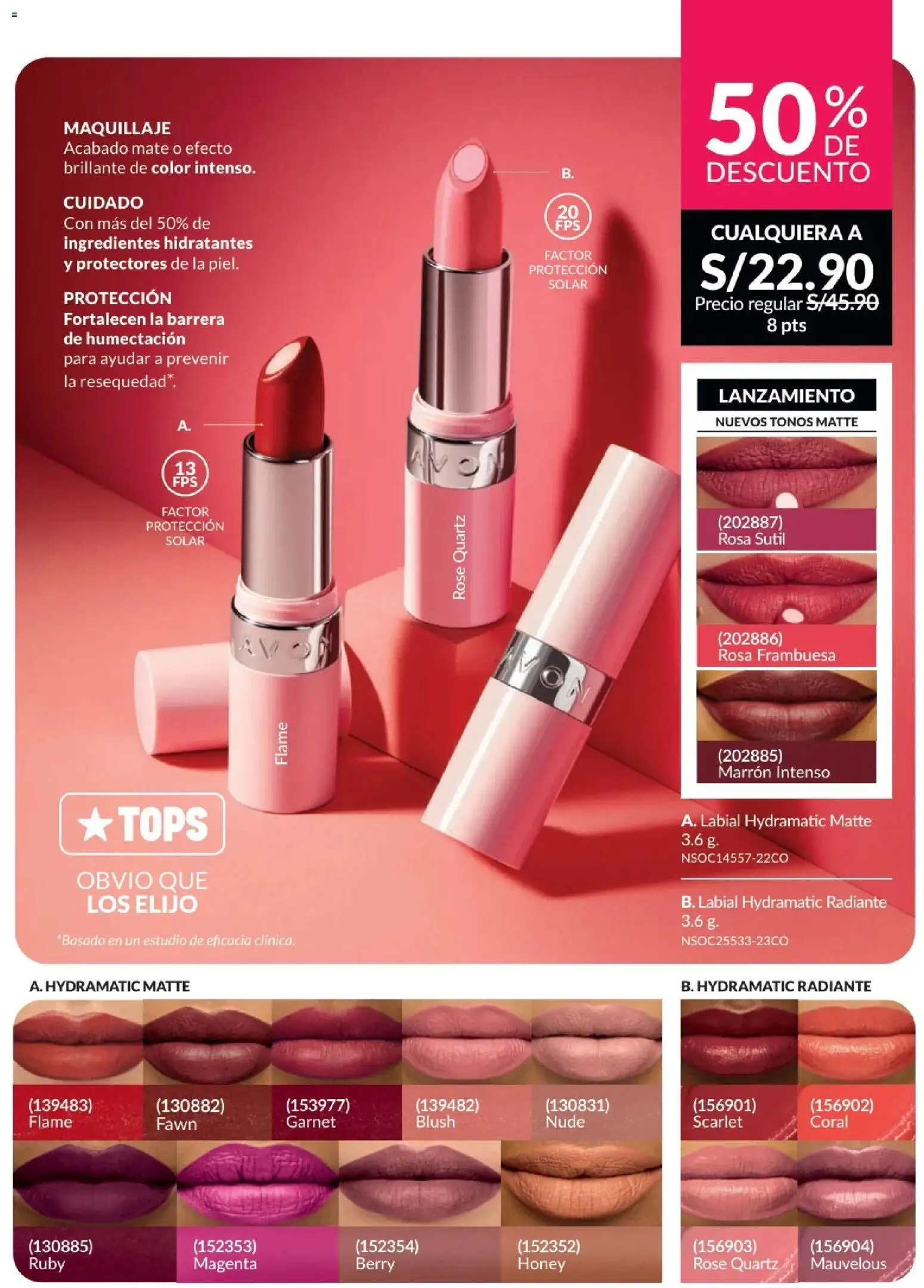 Catálogo Avon válido desde 21.04.2026 | Página: 13 | Productos: Maquillaje