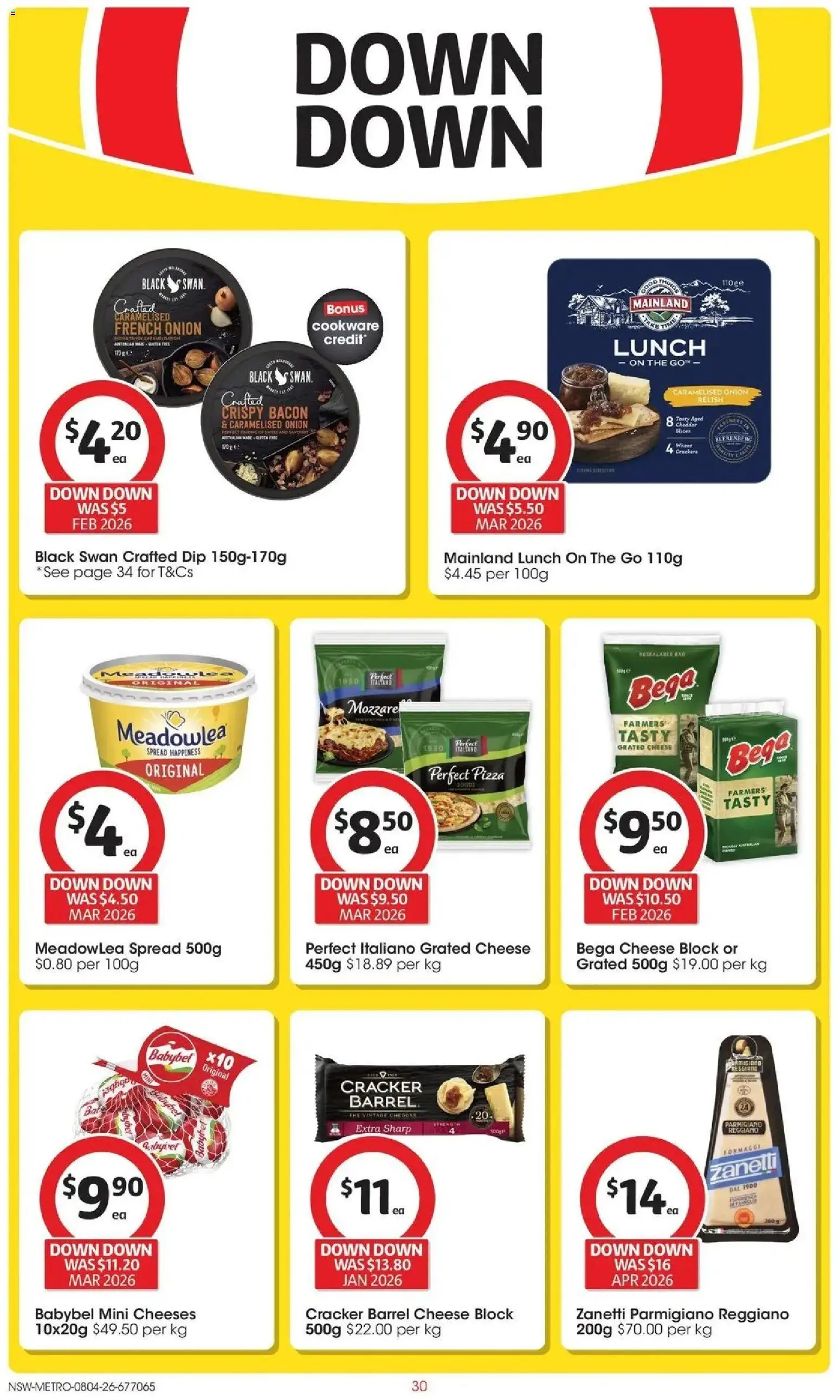 Deals catalogue - valid from 07.04.2026 | Page: 30 | Products: Bacon, Pizza, Cookware, Bag