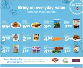 Preview of Hannaford weekly ads valid from 08.03.2026 | Page: 11 | Products: Ginger, Butter, Cheese, Garlic