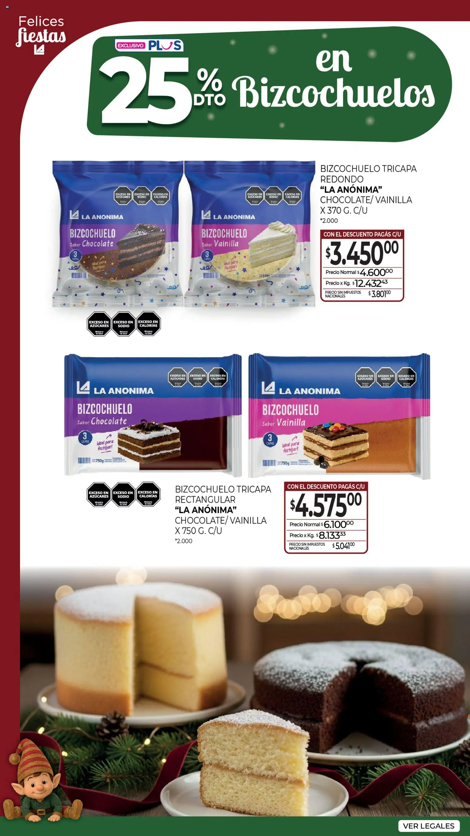 La Anonima Marca Propia Fiestas │ válido desde el 18.12.2025 | Página: 8 | Productos: Chocolate