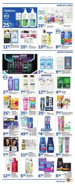 Preview of Uniprix weekly flyer / circulaire from shop Uniprix valid from 05.02.2026 | Page: 7 | Products: Brush, Shampoo