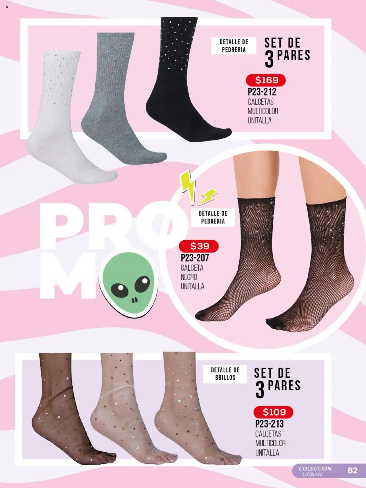 Nuevas ofertas de Cklass válidas en toda la República Mexicana desde el 01.10.2025. ¡Encuentra las mejores ofertas en Cklass - Catálogo Promoción De La Semana! | Página: 83 | Productos: Calcetas
